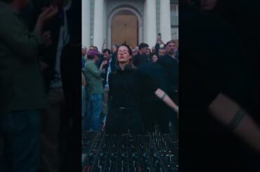 Charlotte de Witte took over Genova's historic center 🇮🇹 #genova #italy #techno