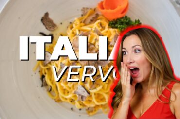 5 ITALIAN RESTAURANTS 🤩 in Vervo That Will Make You Go WOW! ITALY