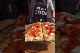 Making the Viral TRADER JOE'S PIZZA #itspizzatime #traderjoes #recipe