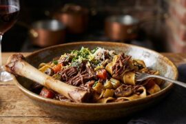 Authentic braised lamb shank - red wine, garlic 😋🇫🇷🍷