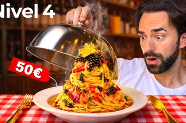 🇮🇹 Probé TODOS los Niveles de Pasta en Italia