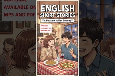 English Short Stories - A Pleasant Italian Evening.  #englishvocabulary #advancedenglish