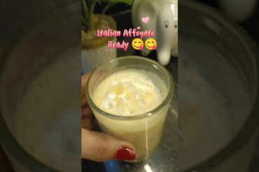 Italian Affogato 👌👌😋😋/ coffee lovers must try / @remiascreativecorner6209