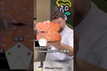 イタリアのピザ職人が作る全ての味を網羅したピザ