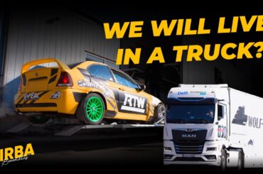 First Drift Run After Simulator + New Team Truck | Benediktas Cirba