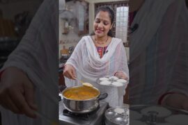 Khushi Ne banaya Italy aur sambhar#food #shortsfeed #cooking #short