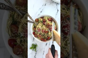 Tomato Basil Angel Hair Pasta Recipe