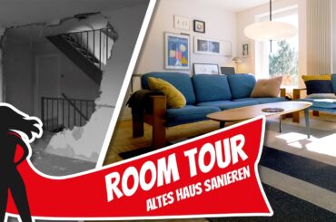 Room Tour: Altes Haus sanieren - Das waren die Kostenfallen & 1.000 € Momente | Hausbau Helden
