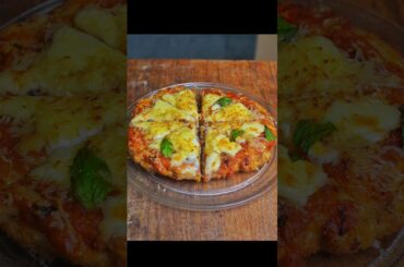 No Maida Pizza 🍕 (Chicken Pizza) #shorts #pizza