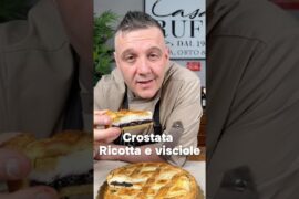 CROSTATA RICOTTA E VISCIOLE #chefrufini #ricette