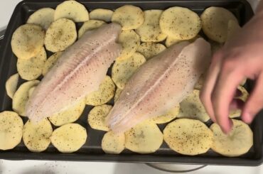 Orata al Forno (Baked Sea Bream with Potatoes) HTM 175 Italian Food Project