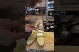 Rocker makes an Italian sandwich #guitar #cooking #guitarist #rocker #italianfood #italy #trending