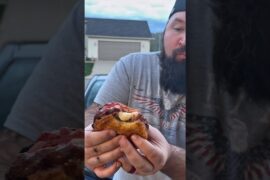 Hot Italian @S@SwaggertysFarmStuffed Pizza Burger #sandwichrecipe #sandwich #pizzaburger