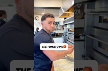 Let’s make a tomato pie from Trio Pizza in Somers #italian #pizzarecipe