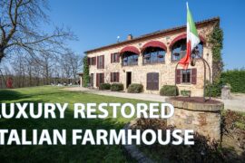 Luxury Italian farmhouse where beauty, comfort, & nature meet