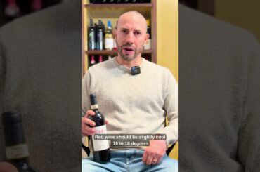 Stop Drinking Red Wine at Room Temp! 🍷