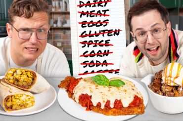 Food Allergy Cooking Challenge (ft. Try Guys Zach Kornfeld)