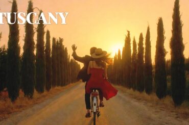 Italian Mediterranean Music | Tuscany & Florence Scenic Views in 4K