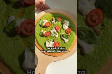 Pizza furba di legumi🍃 senza farina e senza lievito