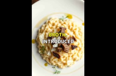 Italy’s Classic Truffle Risotto Revealed. #Shorts