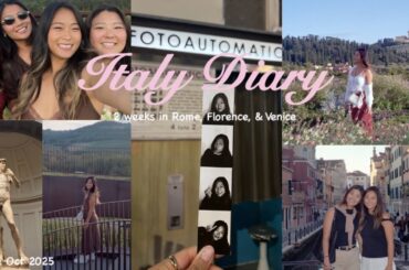Italy Diary 🇮🇹 Florence & Venice Girls Trip - Travel Vlog Part 2
