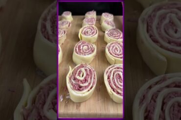 ROCAMBOLE DE CALABRESA DEFUMADA #receitas #sobremesarapida #receitafaceis #shorts #rocambole