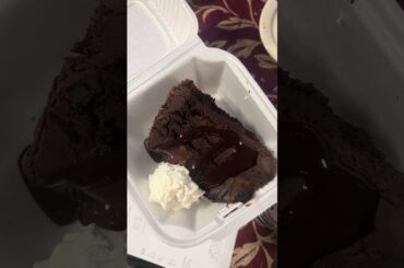 Best Chocolate Cake ‘Eva’ at Julian’s Little Italy-authentic Italian restaurant,Dunedin,Florida,USA