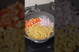 No oil No butter Pasta recipe #shorts #pasta