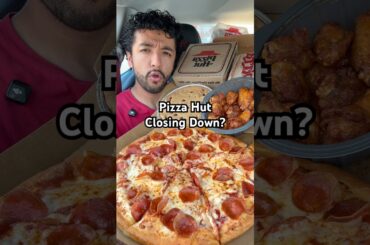 Trying Pizza Hut🍕Worst Fast Food Pizza? #shorts