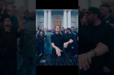 🔥Charlotte de Witte just threw a free 20,000-people rave in Genova #rave #charlottedewitte #techno