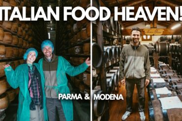 Mouthwatering Weekend Eating Parmigiano and Prosciutto!