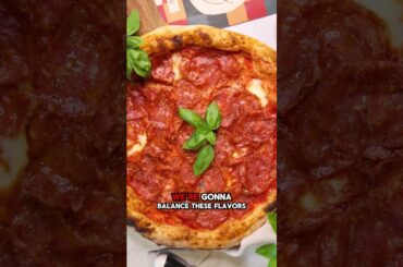 🍕 The Ultimate Italian Food Combo: Burrata, Salami Pizza & Babà! #Shorts #foodie