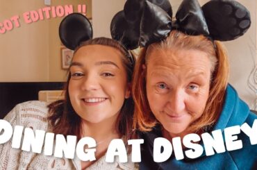DINING AT DISNEY (EPCOT Edition!) 🌐 🍽️ Is EPCOT our FAVOURITE park for food? 🍜👩🏻‍🍳🥬