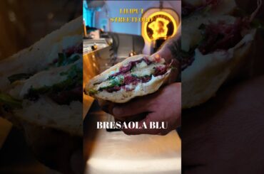 🇮🇹 BRESAOLA BLU #italy #food #sandwich #panini