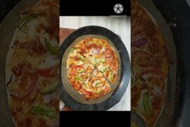 Healthy whole wheat pizza#food #shortvideo