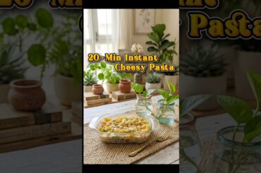 ❌No Maida!⏰20 Min Instant Cheesy Microwave Pasta🍝 Guest Special!😉 #shorts #food  #pasta #indianfood
