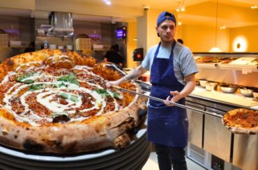 The London Pizza Awarded Best in the World - Behind the Scenes at Busy Pizzeria