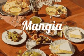 An Italian Dinner Feast 🍝 Bossa Nova & Warm Candlelit Table Vibes