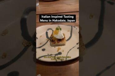 Italian Inspired Tasting Menu at Colz in Hakodate, Japan | #hakodatefood #hokkaidofood #hakodatetrip