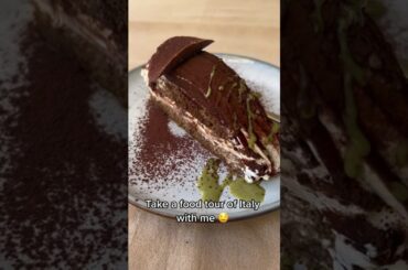 What are you eating first? #pasta #cake #italy #italy #food... #Shorts #the_travelingginger