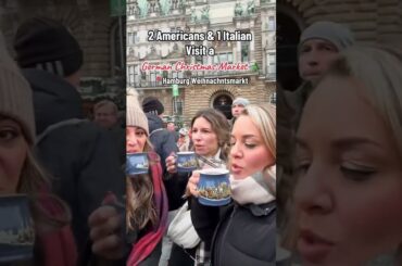 Two Americans Traveling Terry and journeyby_jacq & one Italian Serena go to a 🎄German Christmas