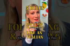 5 rules for eating & drinking like an Italian #italy #italianfood #italianrecipes #spritz #aperol