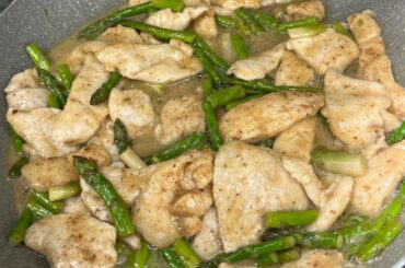Petto di pollo con gli asparagi 😋🇮🇹#pasta #cucinelli #italiancuisine #food #cooking #recipe
