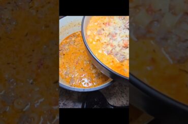 Creamy Italian Soup #recipe #comfort #short