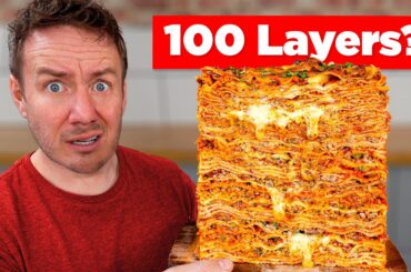 I Made Viral 100-Layer Lasagne