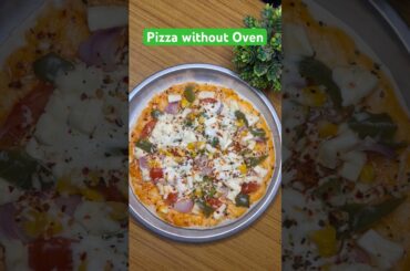 Pizza Recipe No Oven #tasty #food #viral