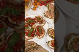 БРУСКЕТТЫ ДЛЯ ПОСИДЕЛОК С ДЕВОЧКАМИ! САМЫЕ ВКУСНЫЕ ЗАКУСКИ!