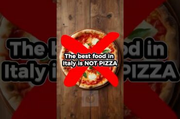 Italy’s BEST Food (Not Pizza) 🇮🇹