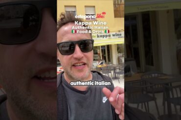 Kappa Wine, a lovely Italian Place 🇮🇹