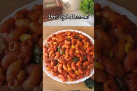 Desi Style Macaroni 😍 | Macroni Pasta Recipe #shorts #recipe #pasta #macaroni #viral